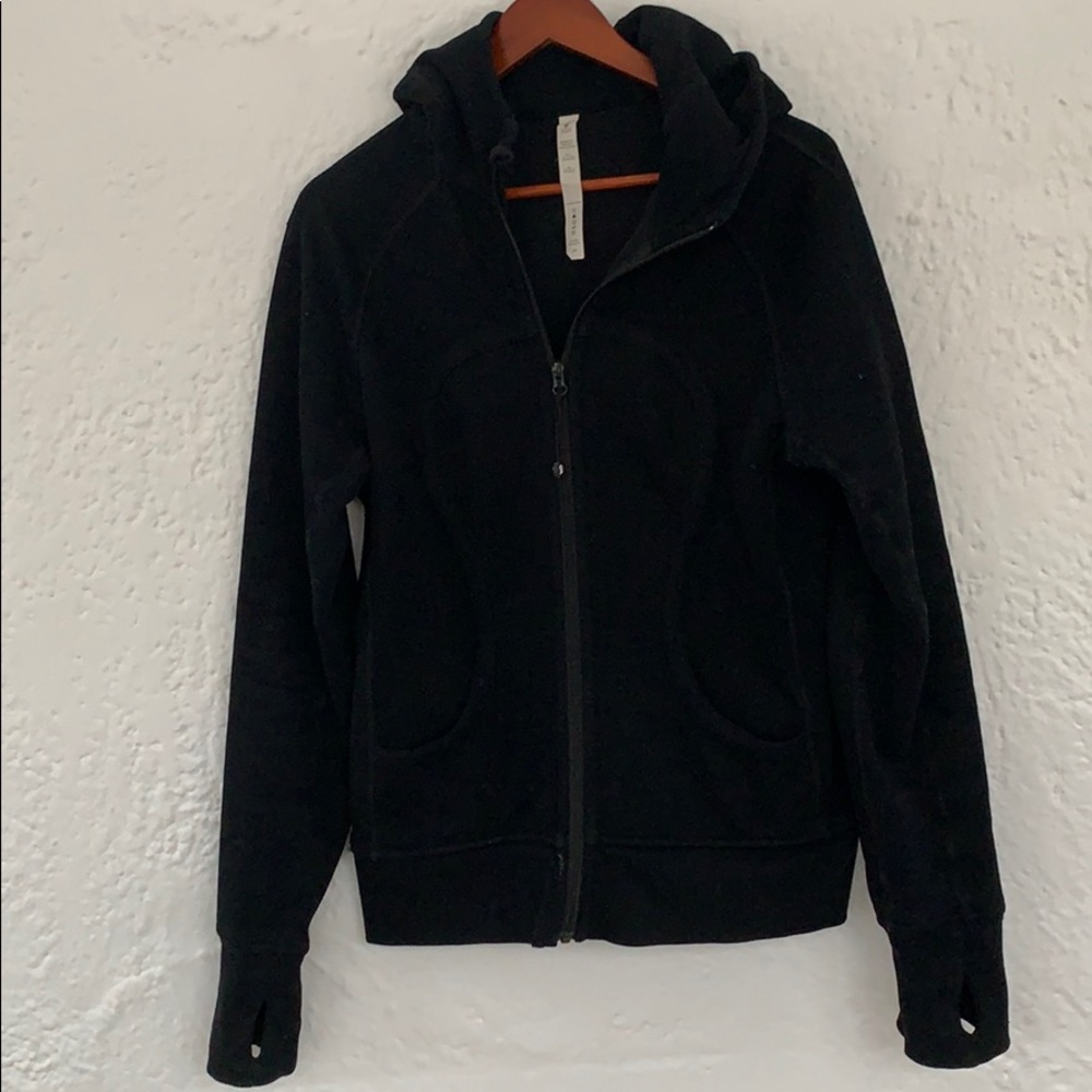 Black hoodie
